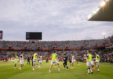¿Última visita del cuadro txuri-urdin al estadio olímpico de Montjuic?