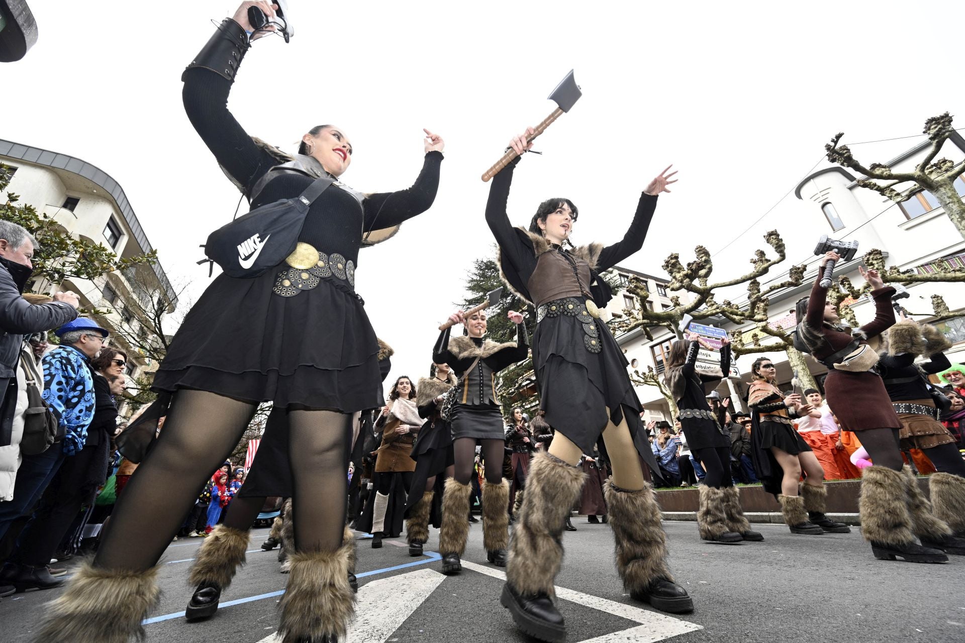 La barandilla de la Concha en Tolosa gracias al Carnaval