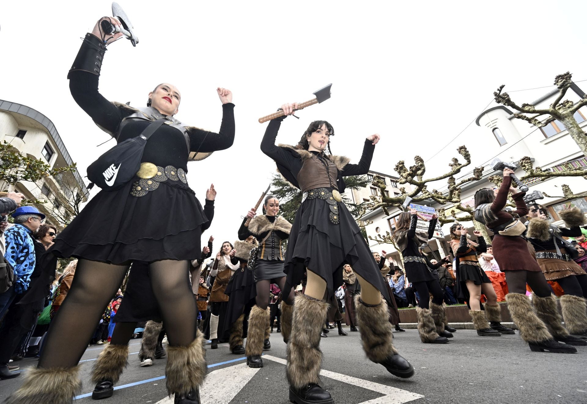 La barandilla de la Concha en Tolosa gracias al Carnaval