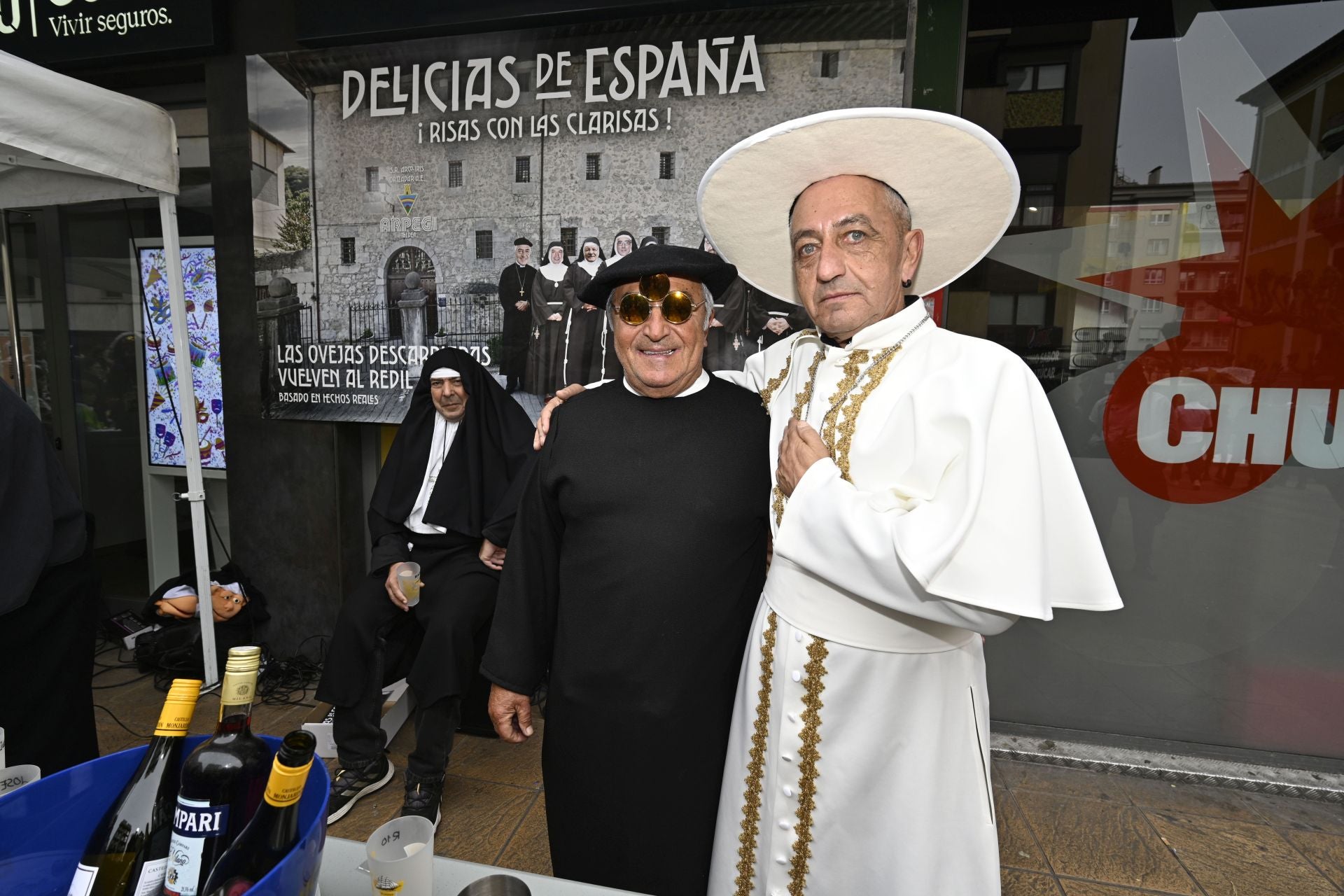 La barandilla de la Concha en Tolosa gracias al Carnaval