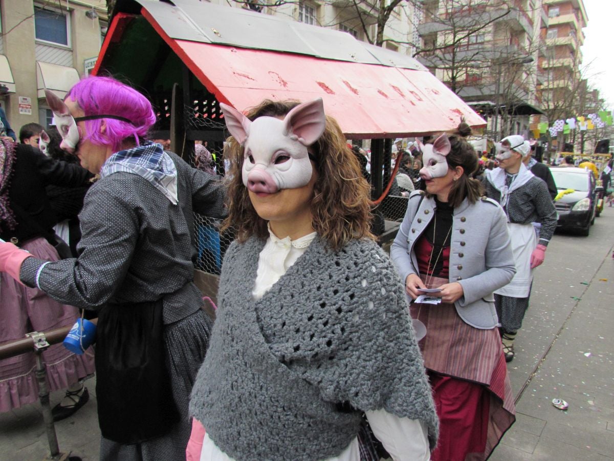 Aretxabaleta desbordó imaginación en el domingo de Carnaval