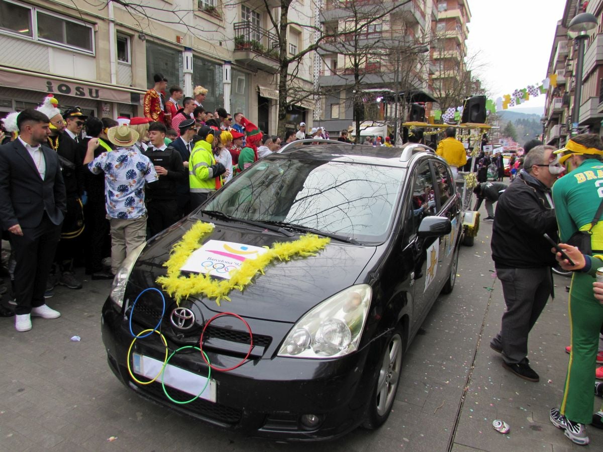 Aretxabaleta desbordó imaginación en el domingo de Carnaval