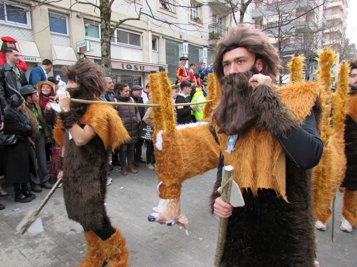 Aretxabaleta desbordó imaginación en el domingo de Carnaval