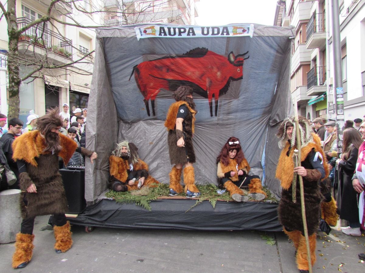 Aretxabaleta desbordó imaginación en el domingo de Carnaval