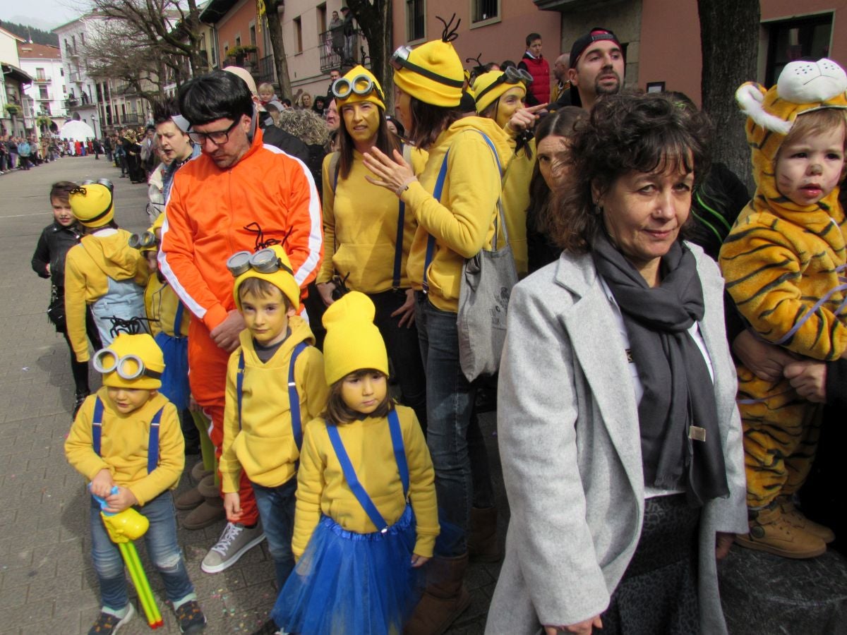 Aretxabaleta desbordó imaginación en el domingo de Carnaval