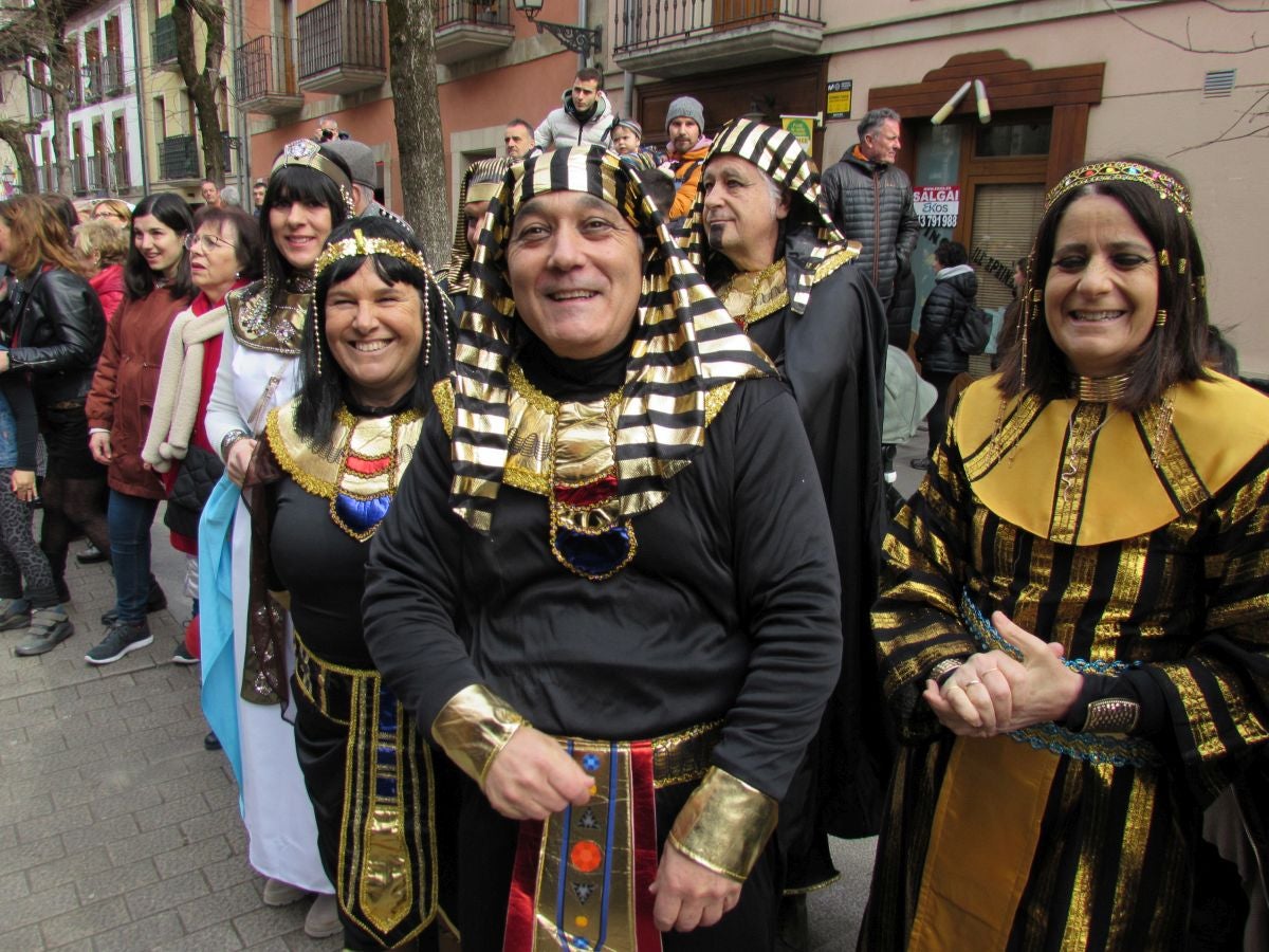 Aretxabaleta desbordó imaginación en el domingo de Carnaval