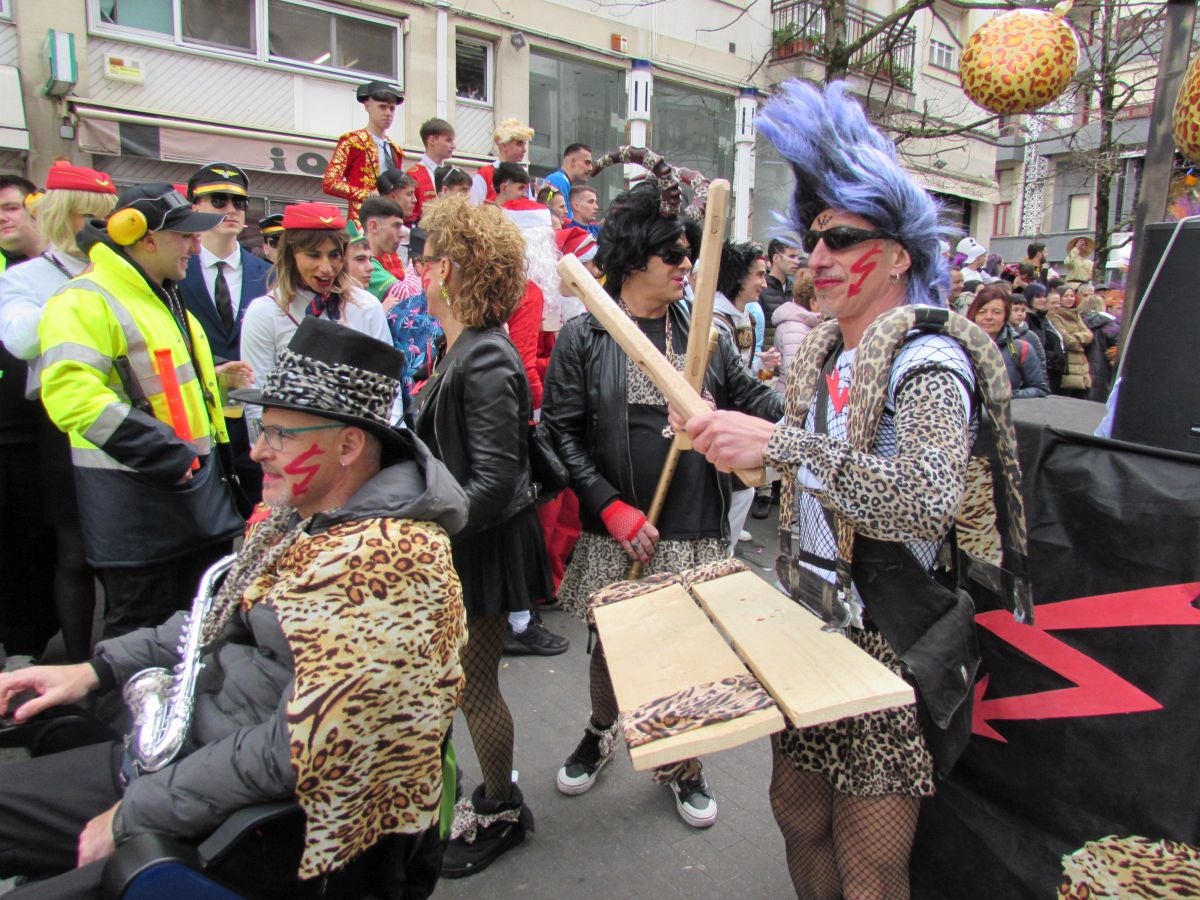 Aretxabaleta desbordó imaginación en el domingo de Carnaval