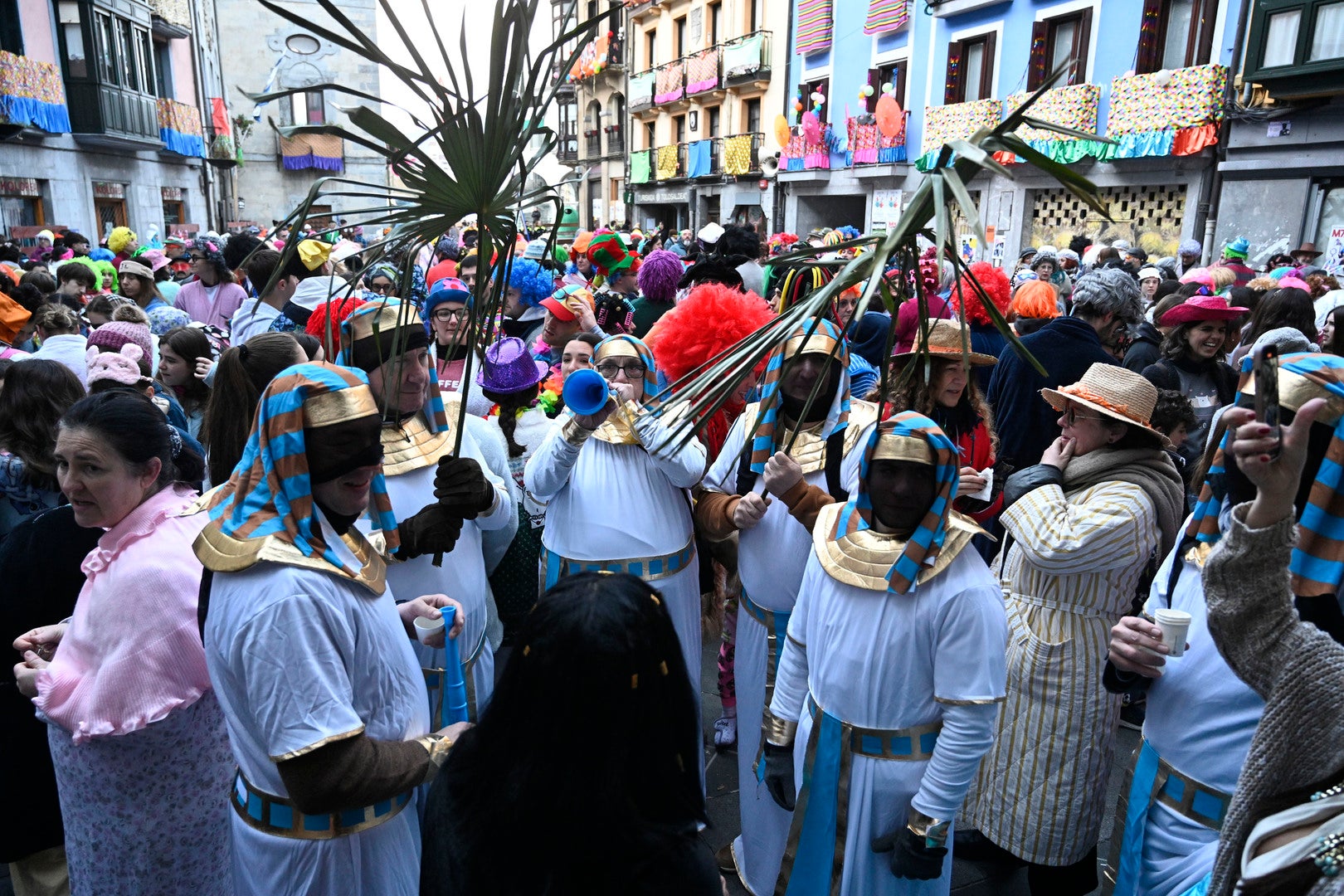 Tolosa despierta su Zaldunita con la Diana