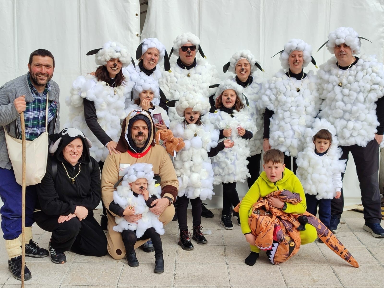 El Papa Erundino I, de fiesta en Urretxu por Carnaval