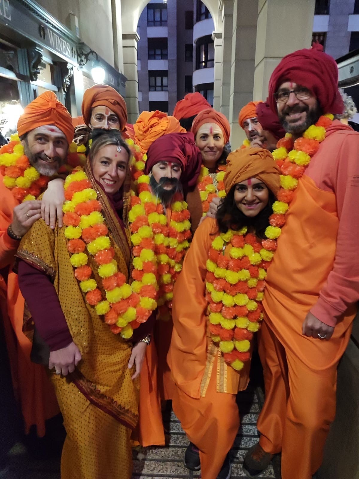 El Papa Erundino I, de fiesta en Urretxu por Carnaval