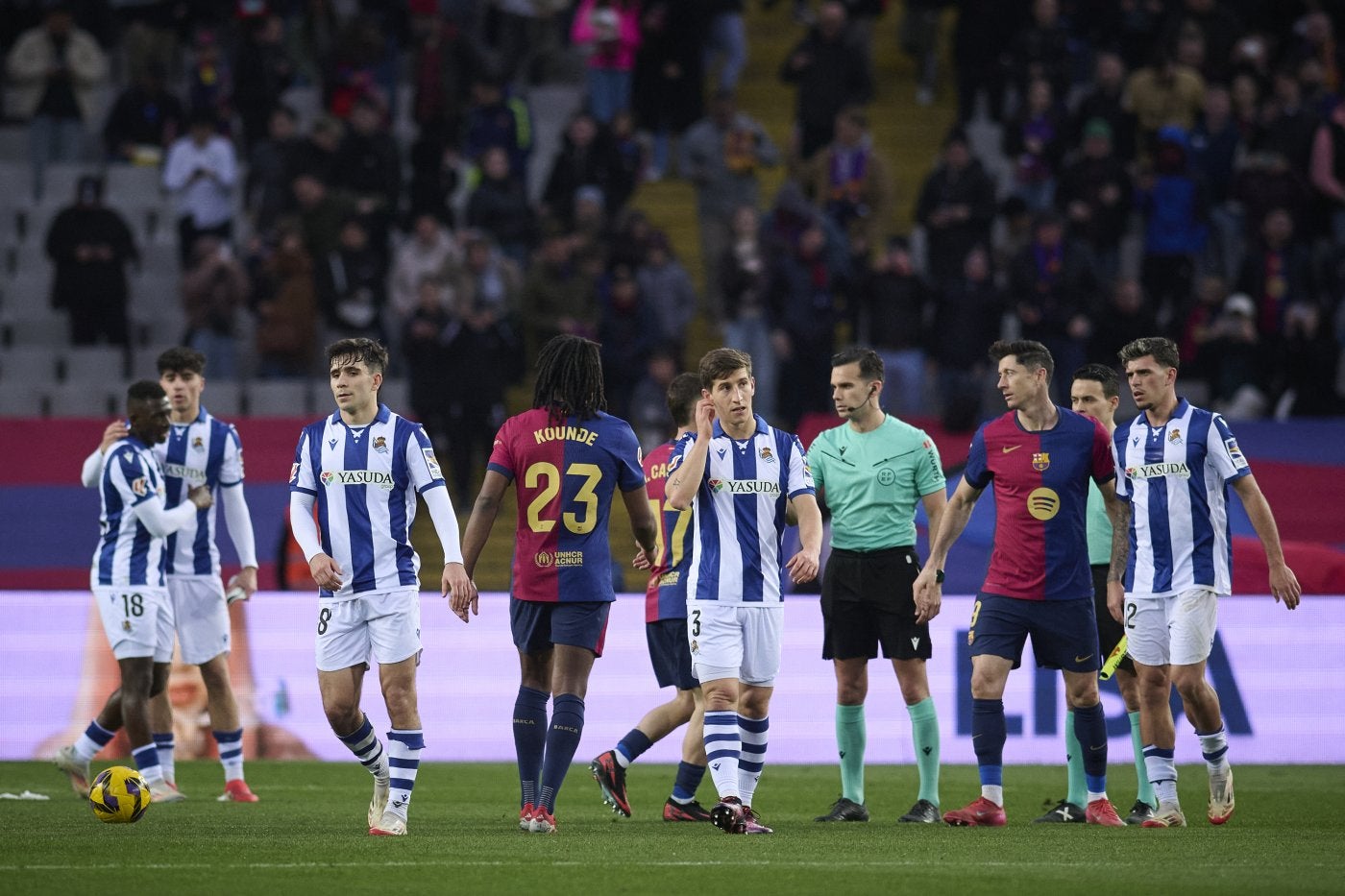 La Real Sociedad, más partidos jugados que nunca