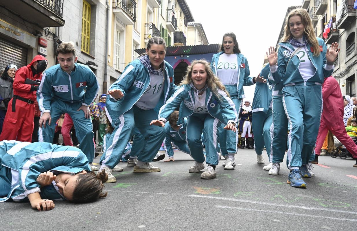 Remate festivo de los carnavales de Tolosa