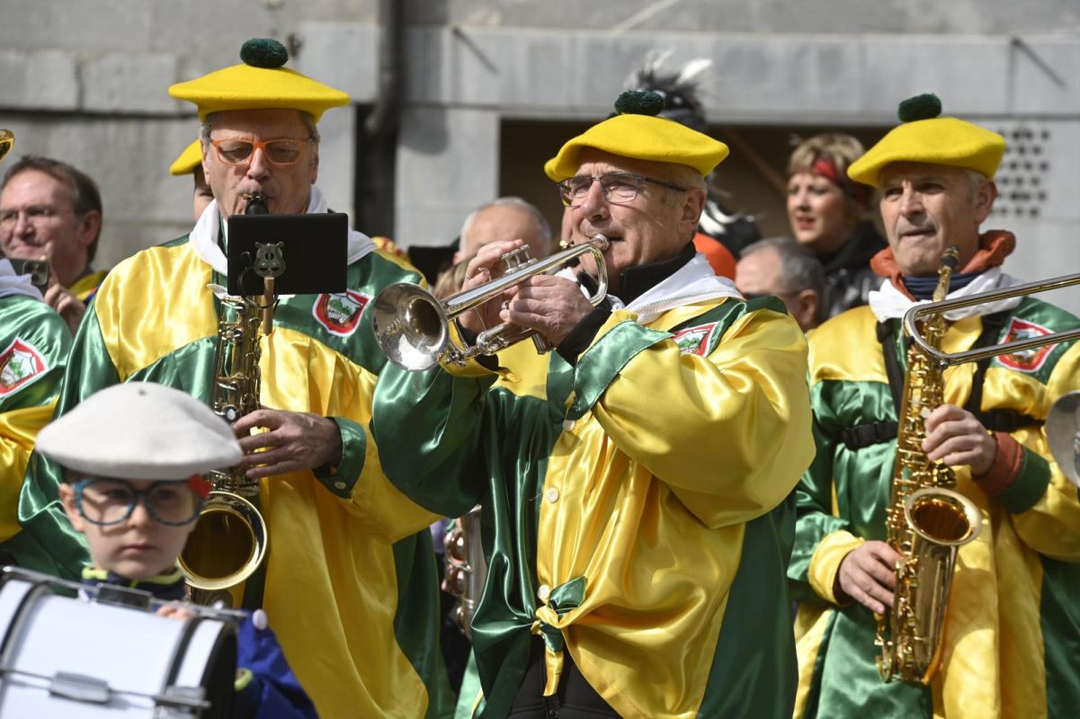 Remate festivo de los carnavales de Tolosa