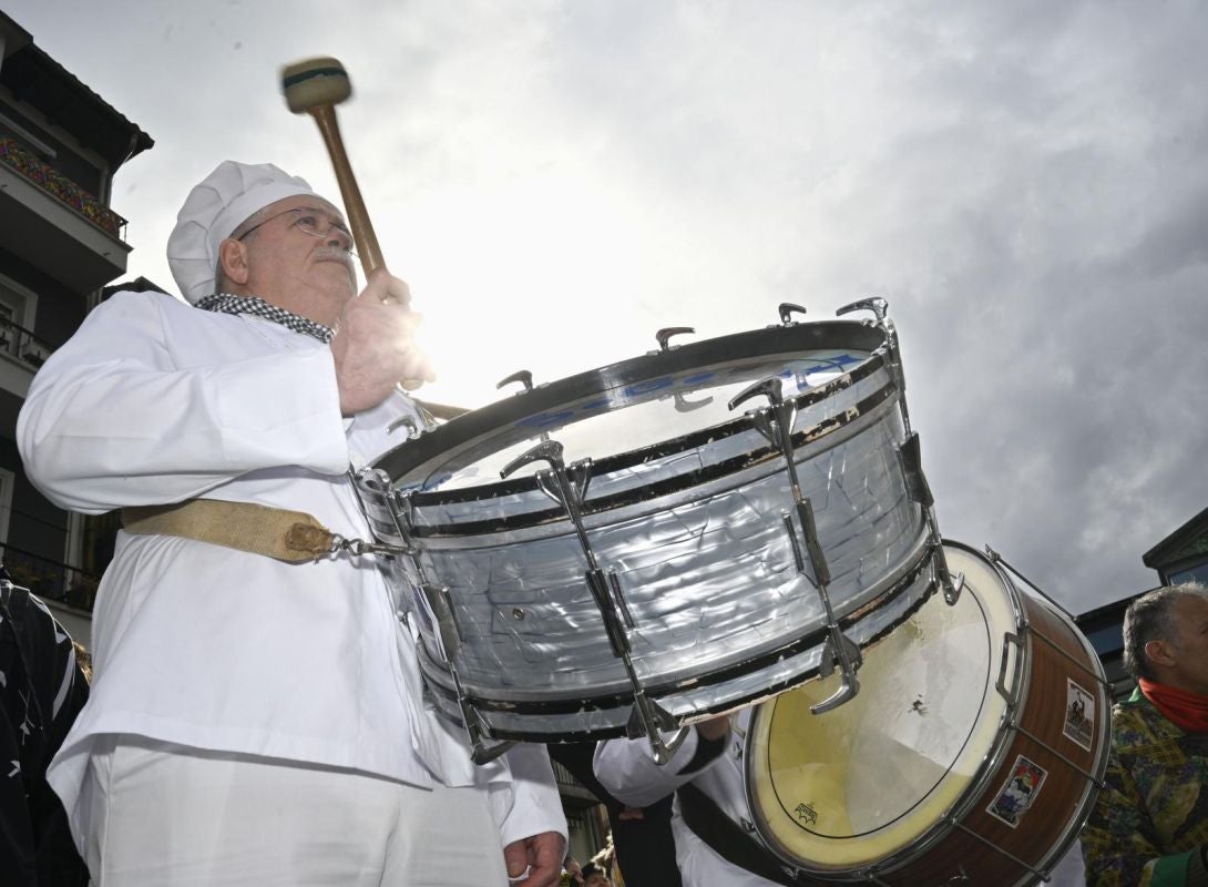Remate festivo de los carnavales de Tolosa