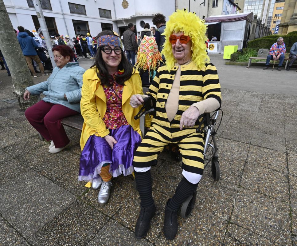 Remate festivo de los carnavales de Tolosa