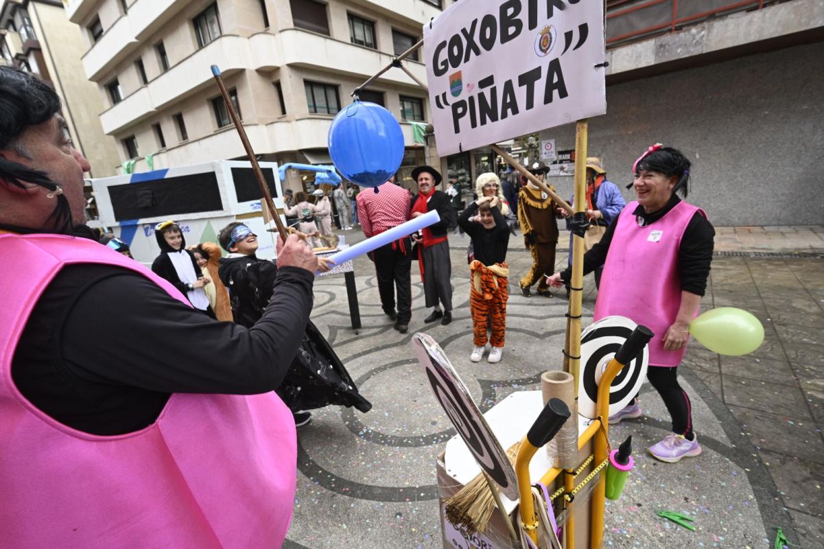 Remate festivo de los carnavales de Tolosa
