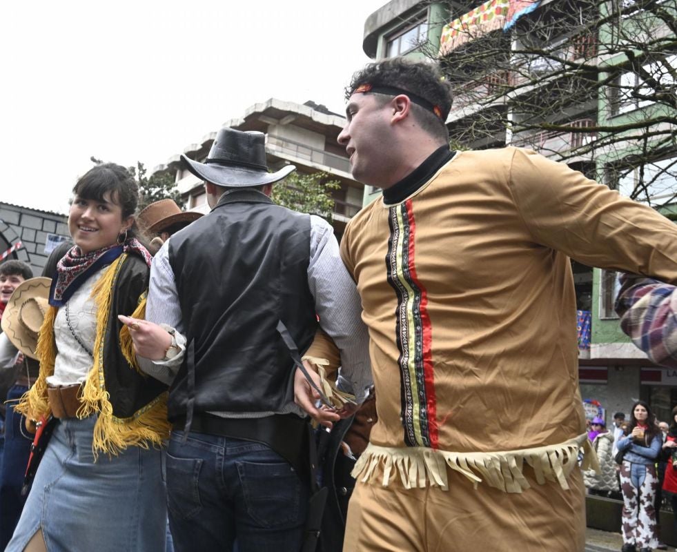 Remate festivo de los carnavales de Tolosa