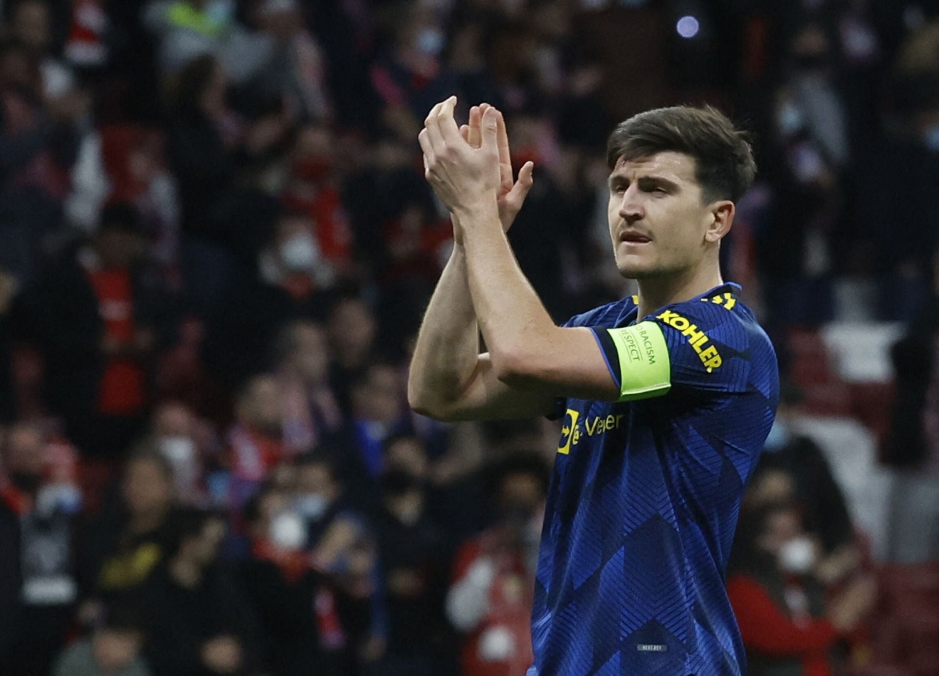 Maguire, un capitán convertido en meme