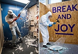 Algunas de las imágenes de las 'salas de la rabia'.