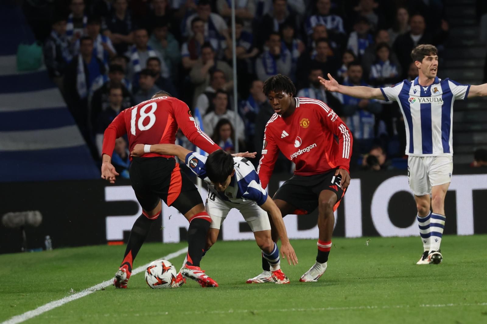 Real Sociedad 1 - Manchester United 1