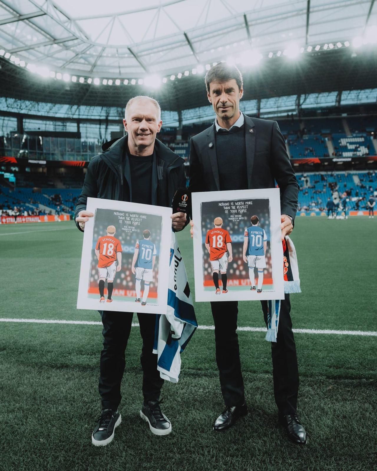Intercambio de leyenda en Anoeta