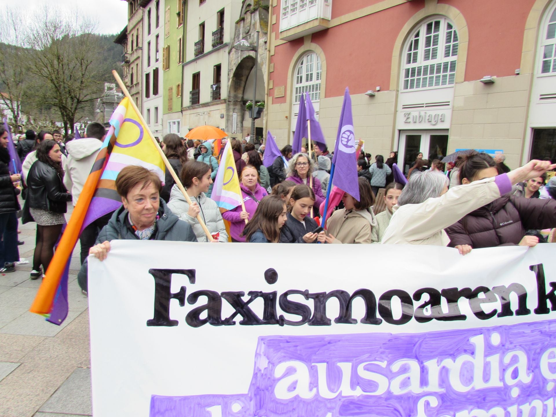Gipuzkoa se tiñe de morado por el 8M