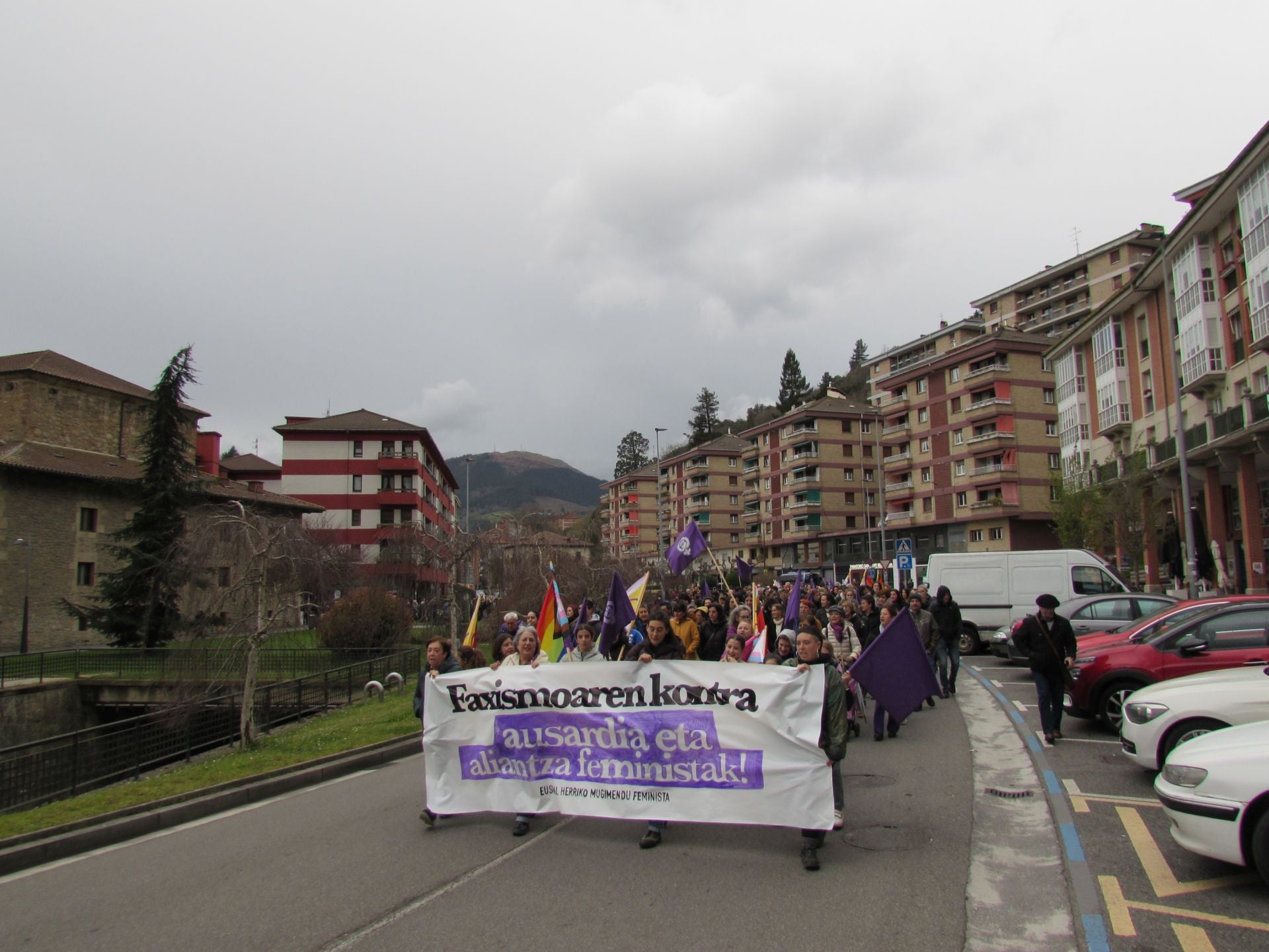 Gipuzkoa se tiñe de morado por el 8M