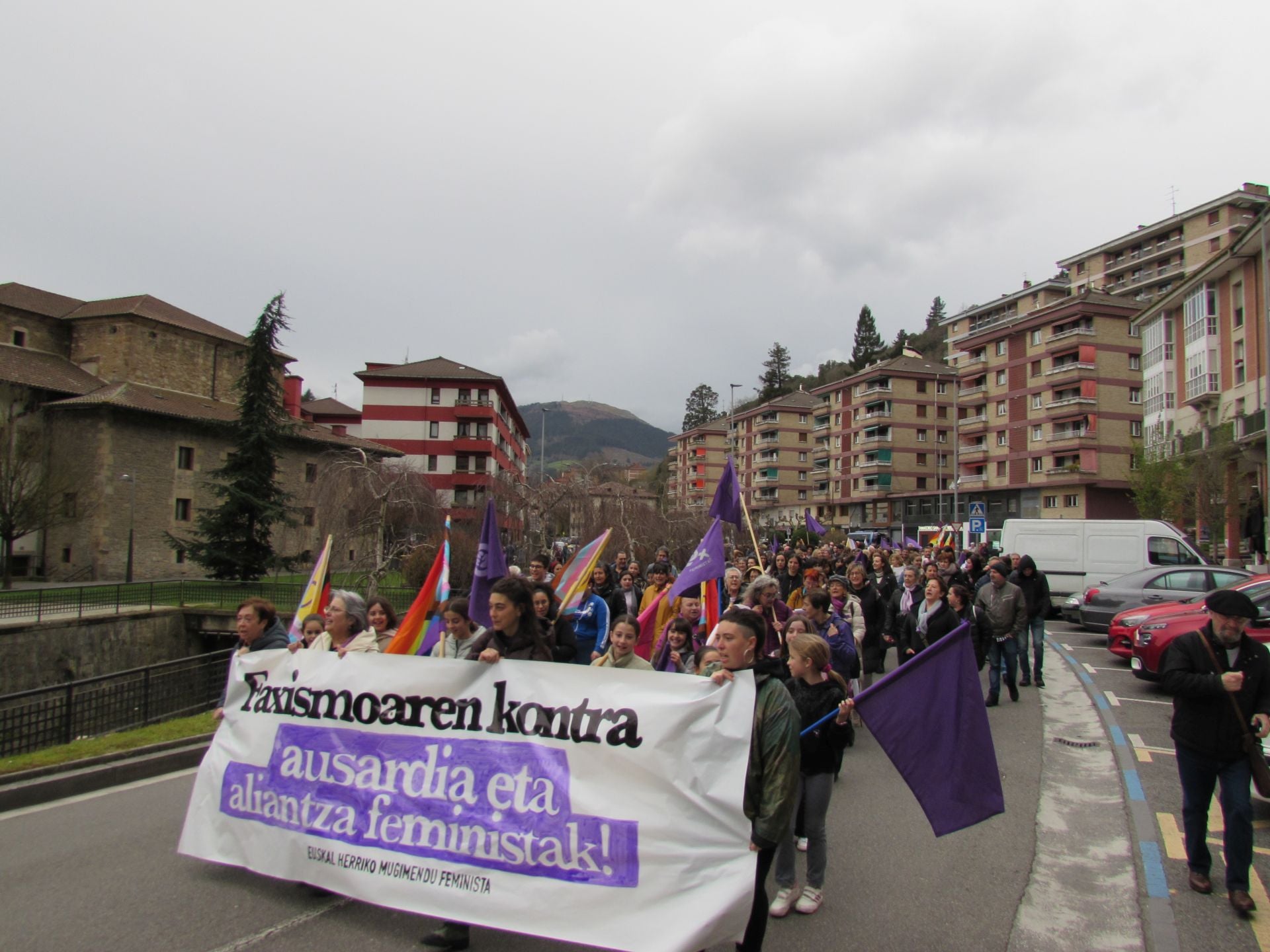 Gipuzkoa se tiñe de morado por el 8M