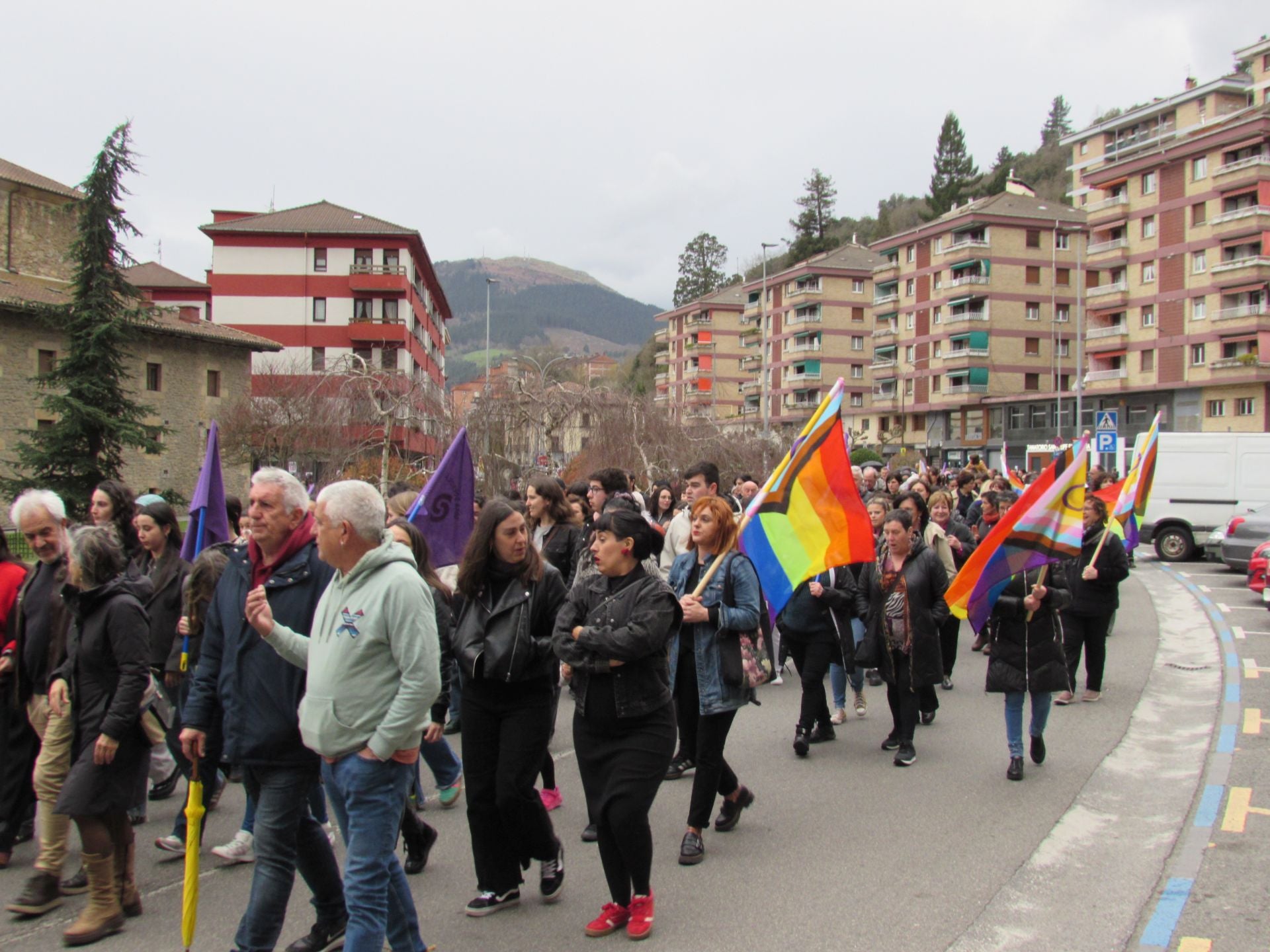 Gipuzkoa se tiñe de morado por el 8M