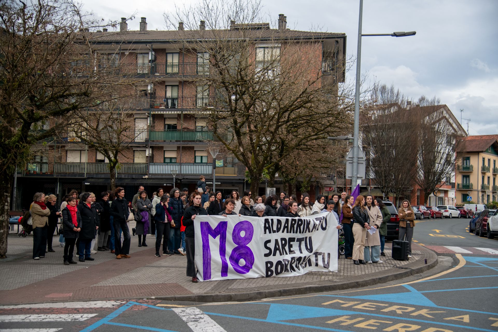 Gipuzkoa se tiñe de morado por el 8M