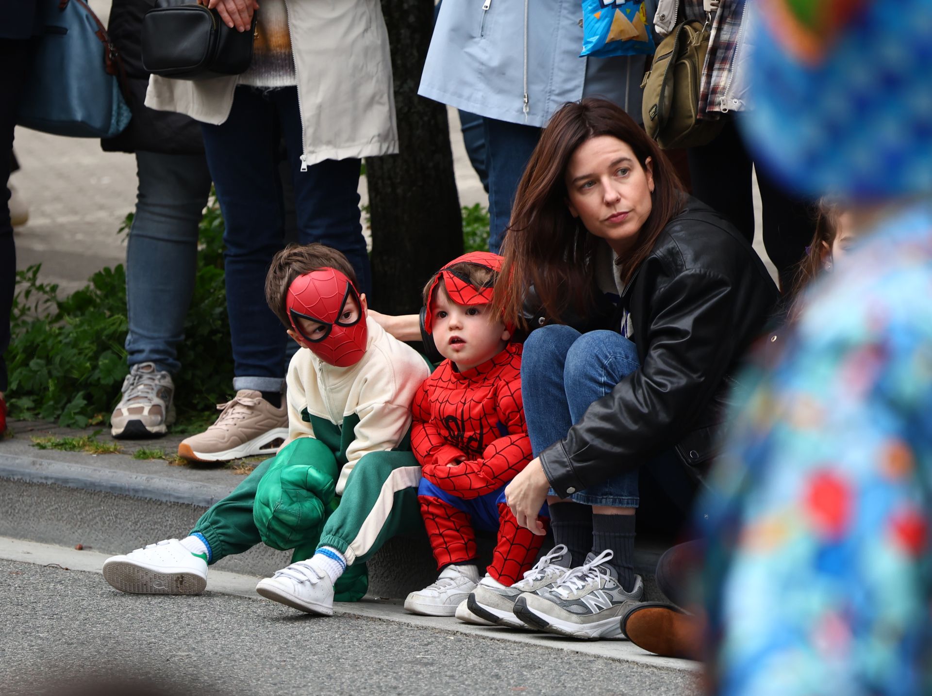Las imágenes del desfile de carnaval en Riberas de Loiola