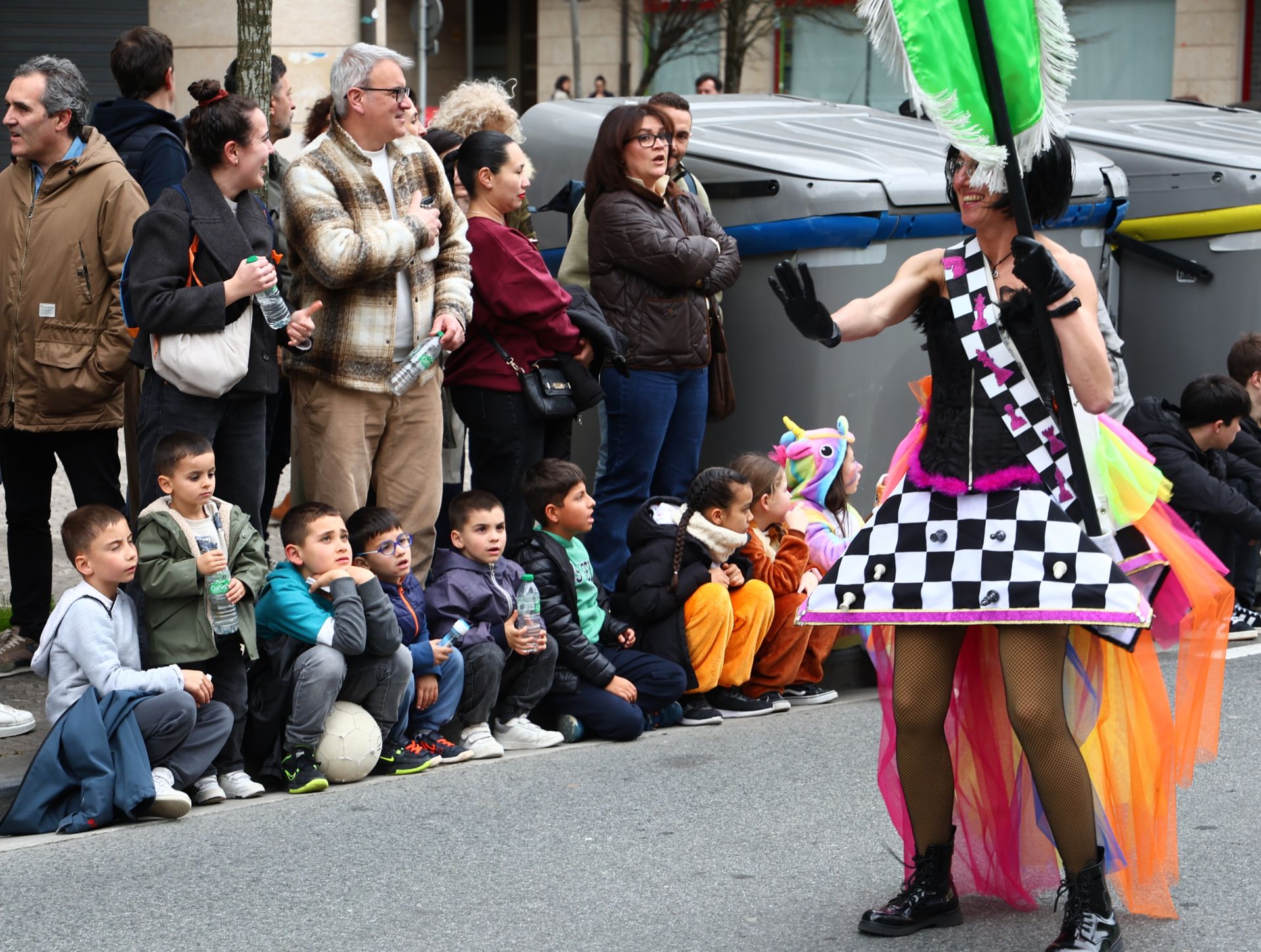 Las imágenes del desfile de carnaval en Riberas de Loiola