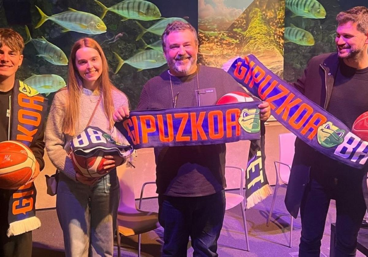 Acto de la Fundación Gipuzkoa Basket