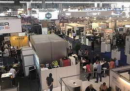 Feria de Midest-Global Industrie de Lyon.