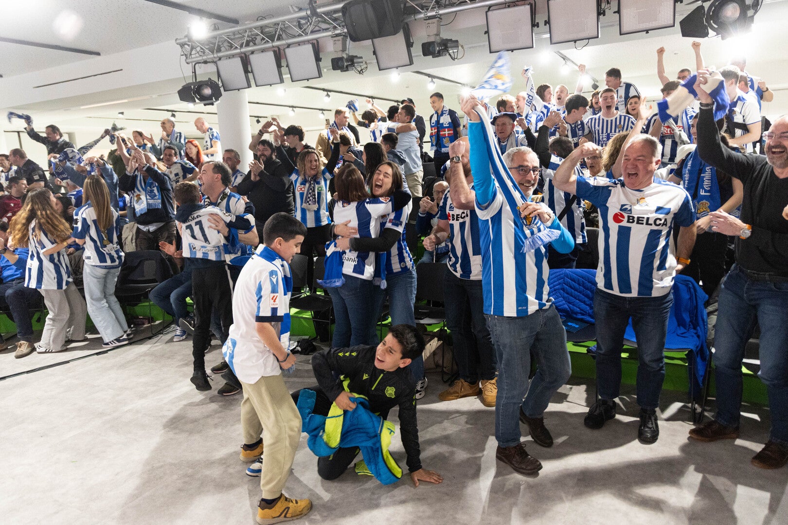 Así se vivió el partido en el DV Arena