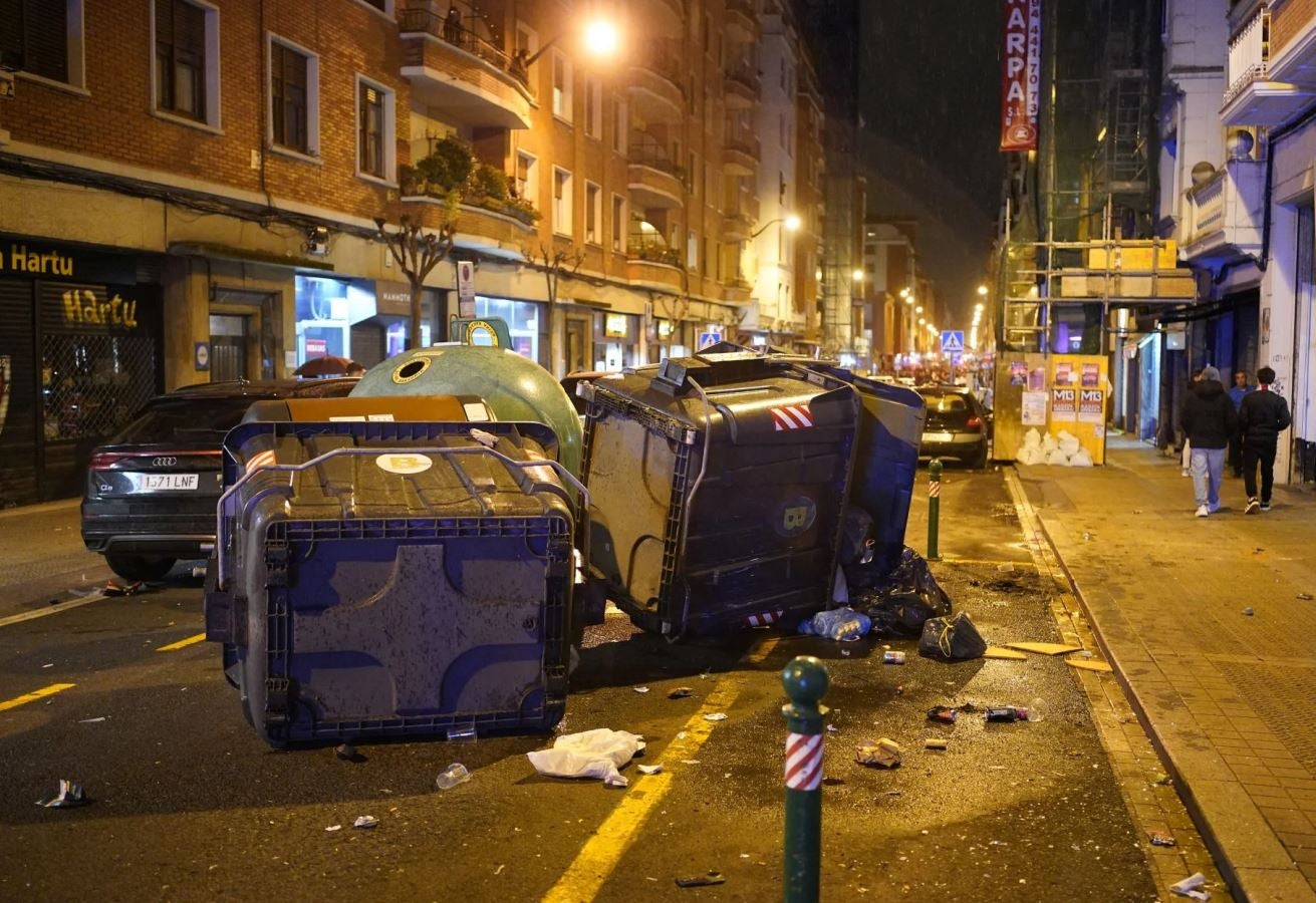 Detenidos y heridos en graves incidentes tras el Athletic-Roma