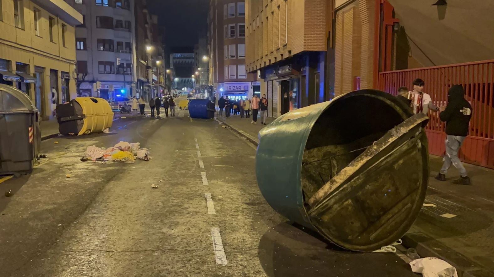 Detenidos y heridos en graves incidentes tras el Athletic-Roma