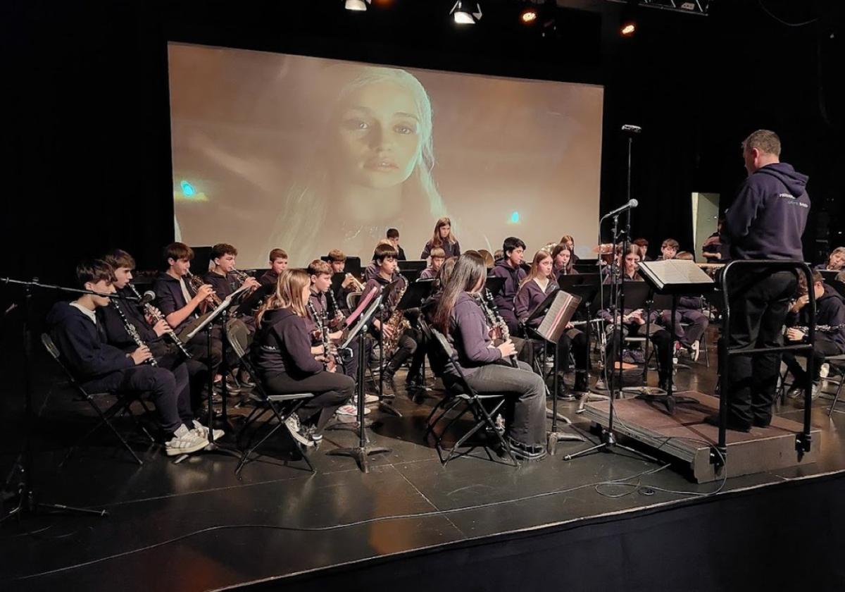 Concierto con la Gazte Banda de Hernani