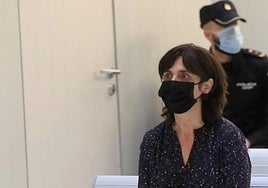 Imagen de archivo de Iratxe Sorzabal durante un juicio.