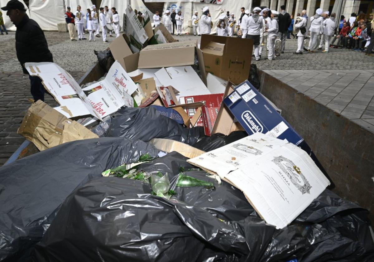 Balance final de recogida de basura en carnaval: casi 59 toneladas de residuos