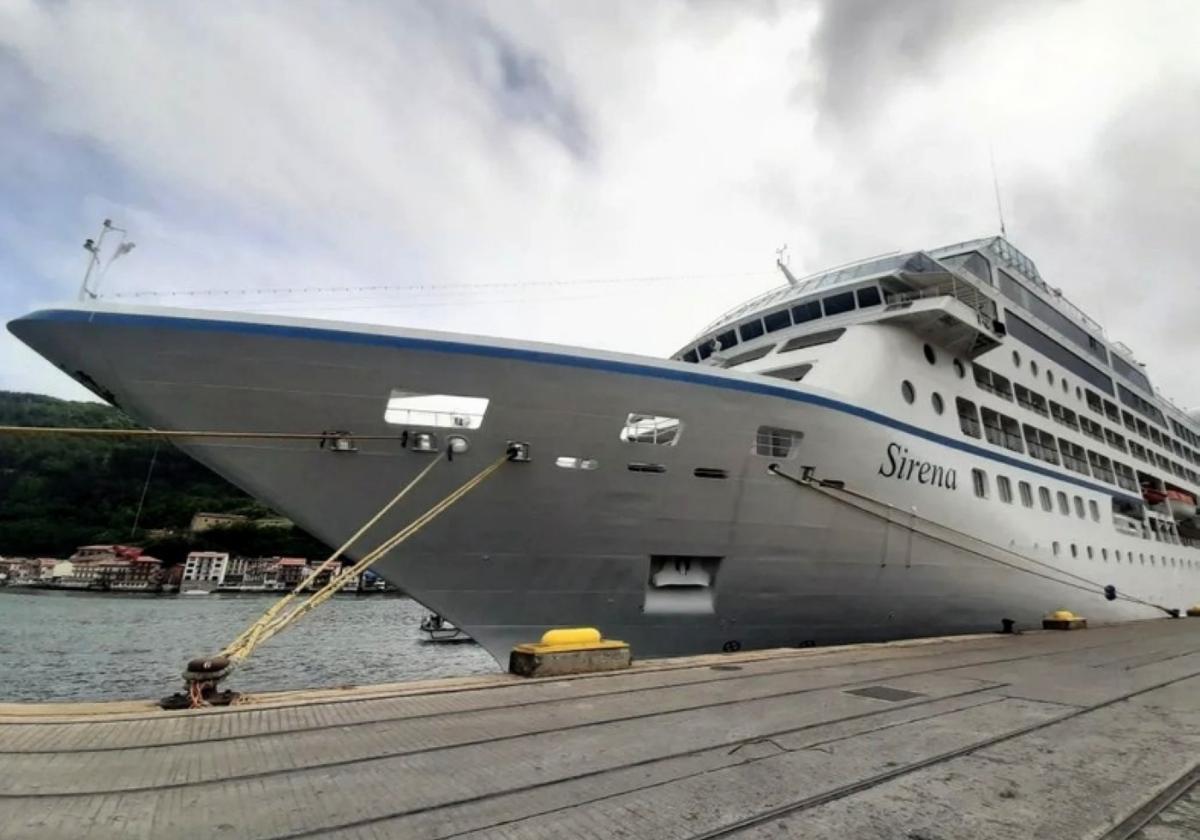 Los cruceros de lujo regresarán a Pasaia