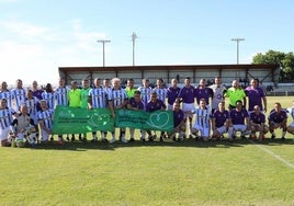 El equipo de veteranos de la Real volverá a disputar otro encuentro solidario