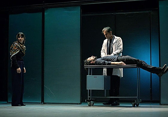 Un momento de la representación de 'Filtro', obra que clausuró la XXXI edición de DFeria.