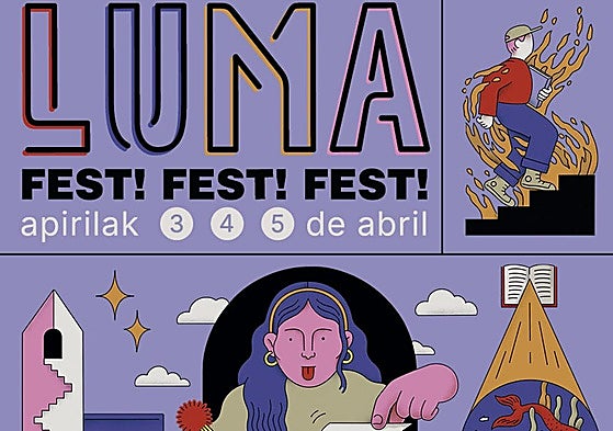 Cartel del Lumafest! de este año.