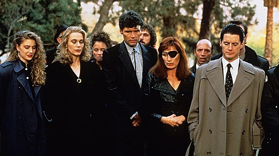Imange del episodio piloto de la serie 'Twin Peaks'.