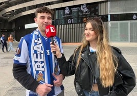 «Estoy deseando que la Real marque para que en Madrid vean cómo celebramos los goles en Anoeta»