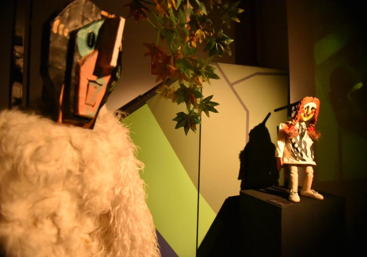 Exposición sobre El Gigante de Altzo en el Topic