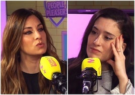 Leire Martínez hablar sobre sus excompañeros de La Oreja de Van Gogh en Estirando el Chicle.