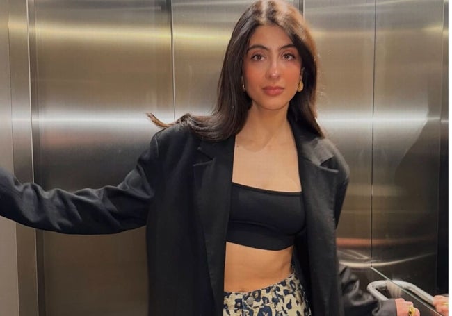 La 'influencer' con estampado de leopardo