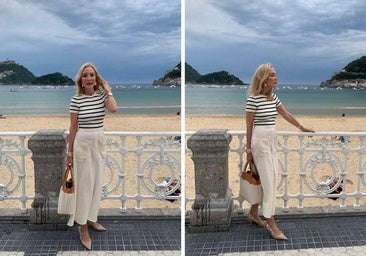 Carmen Lomana sobre su regreso a San Sebastián: «Fue pisar la arena de la playa de La Concha y no poder parar de llorar»